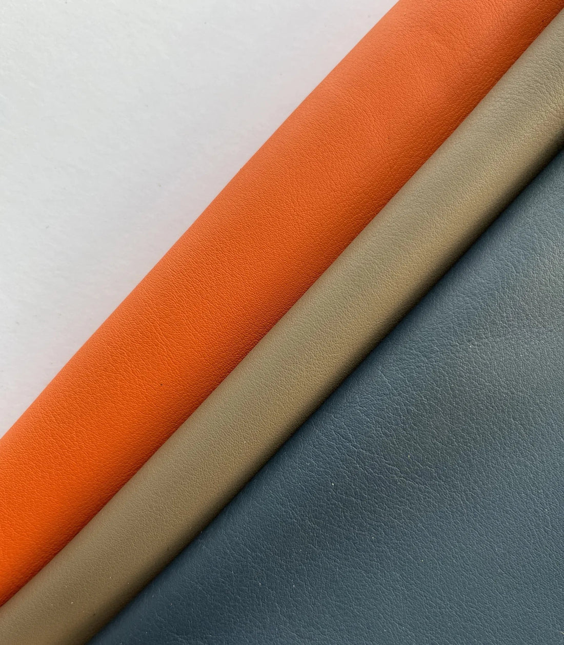 Swift calfskin rolls showing the fine, smooth grain