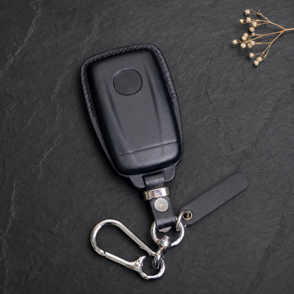 Acura Integra leather key fob cover with keychain
