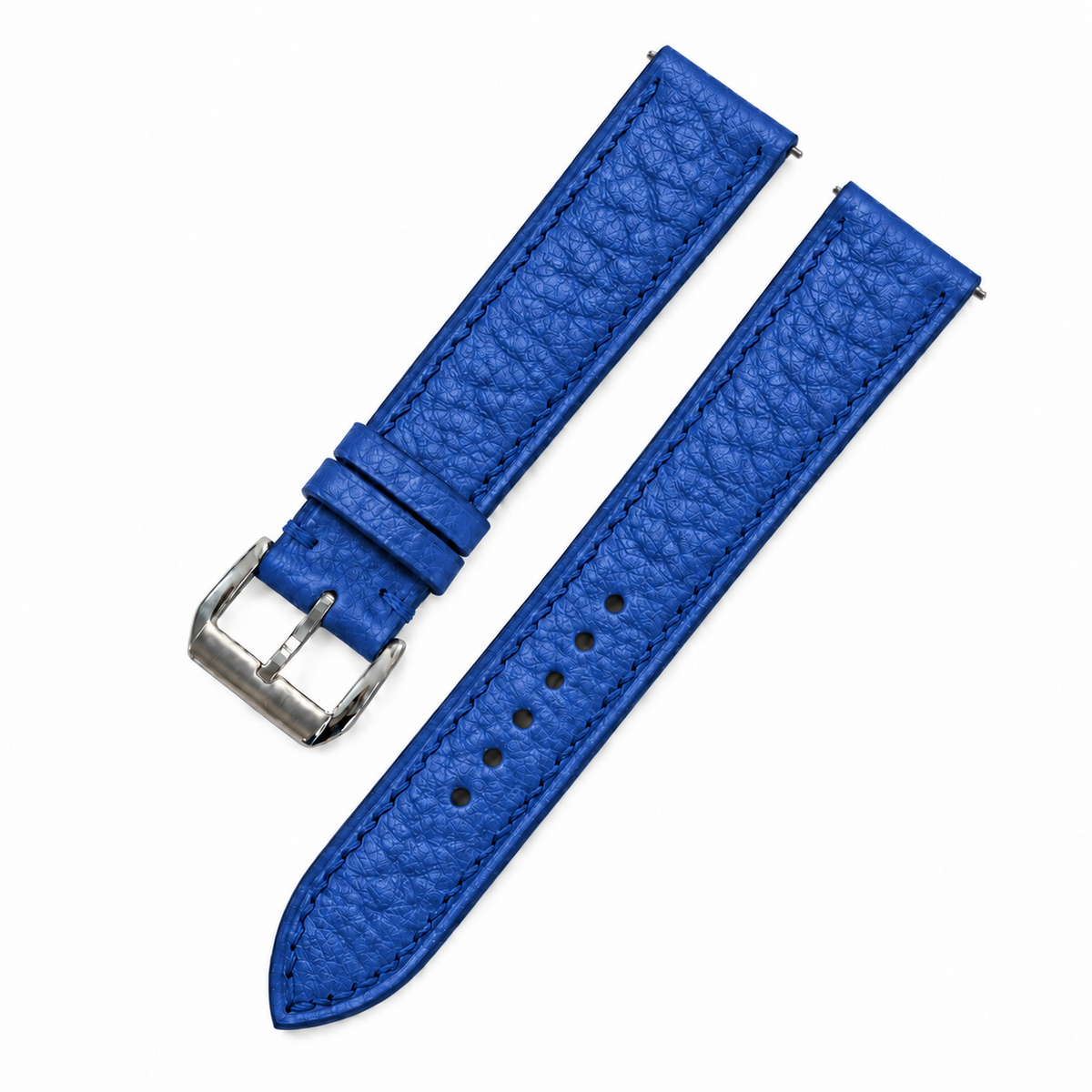 Blue Togo strap two-piece diagonal view