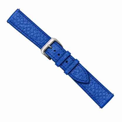 Blue Togo strap assembled diagonal view