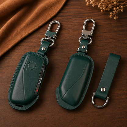 BMW Series Leather Key Fob Cover