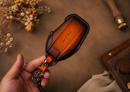 BMW smart key leather cover