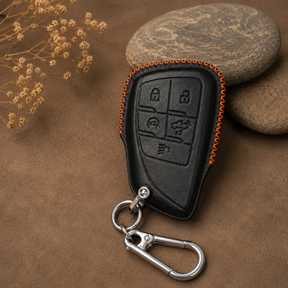 Chevrolet smart key leather cover