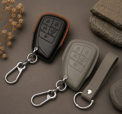 Chevrolet smart key leather cover