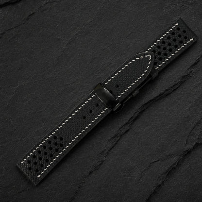 Flat Rally Small Epsom Leather Watch Strap