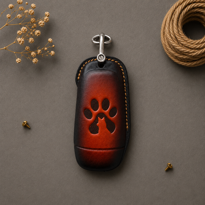 Ford flip key leather cover - custom design