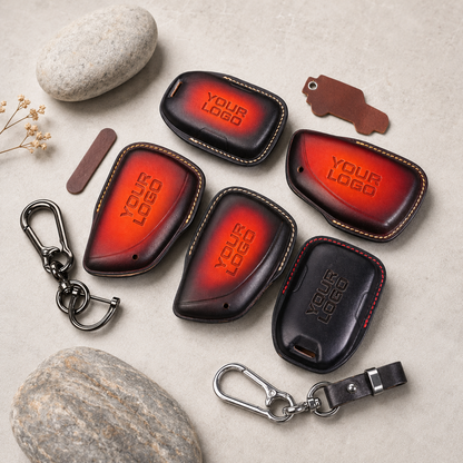 GMC AT4 smart key leather cover
