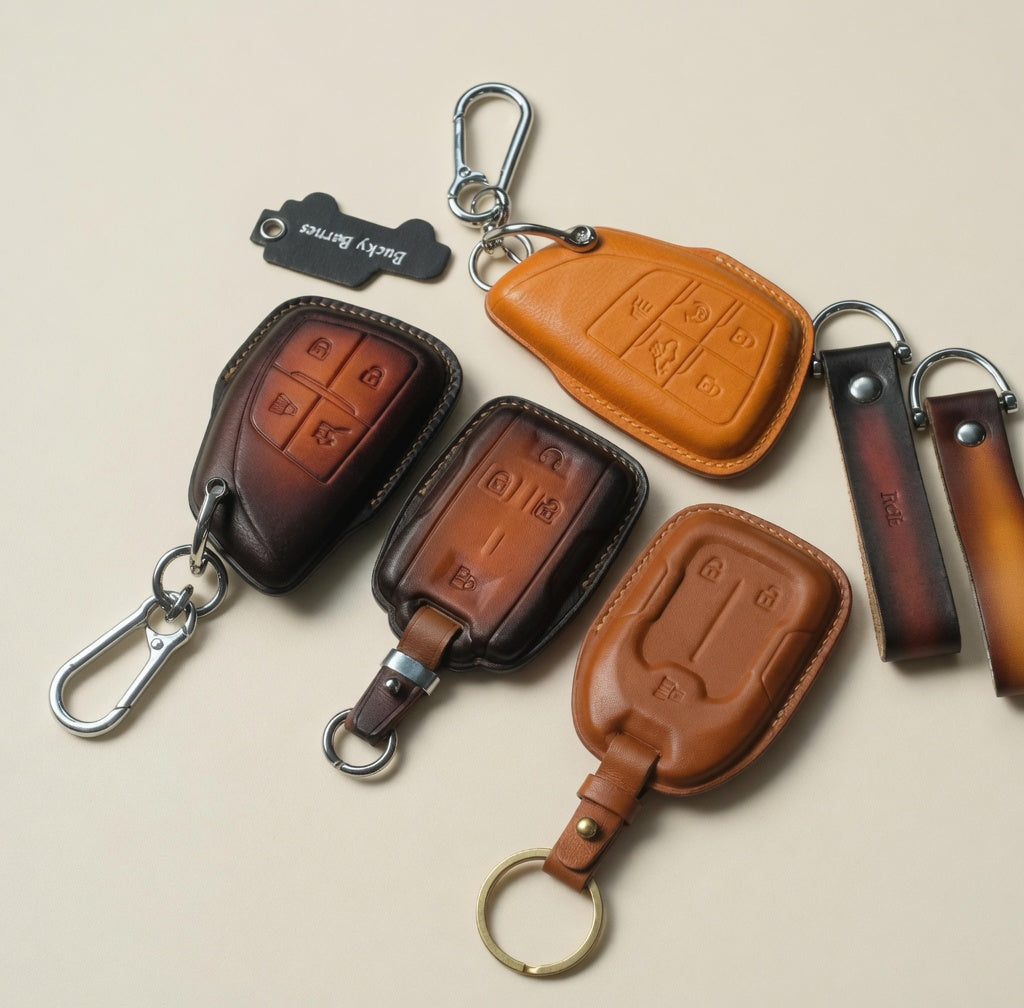 GMC Sierra Denali key fob cover - 4 and 5 button smart key layouts