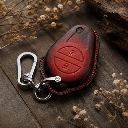 Harley touring 2-button fob leather cover