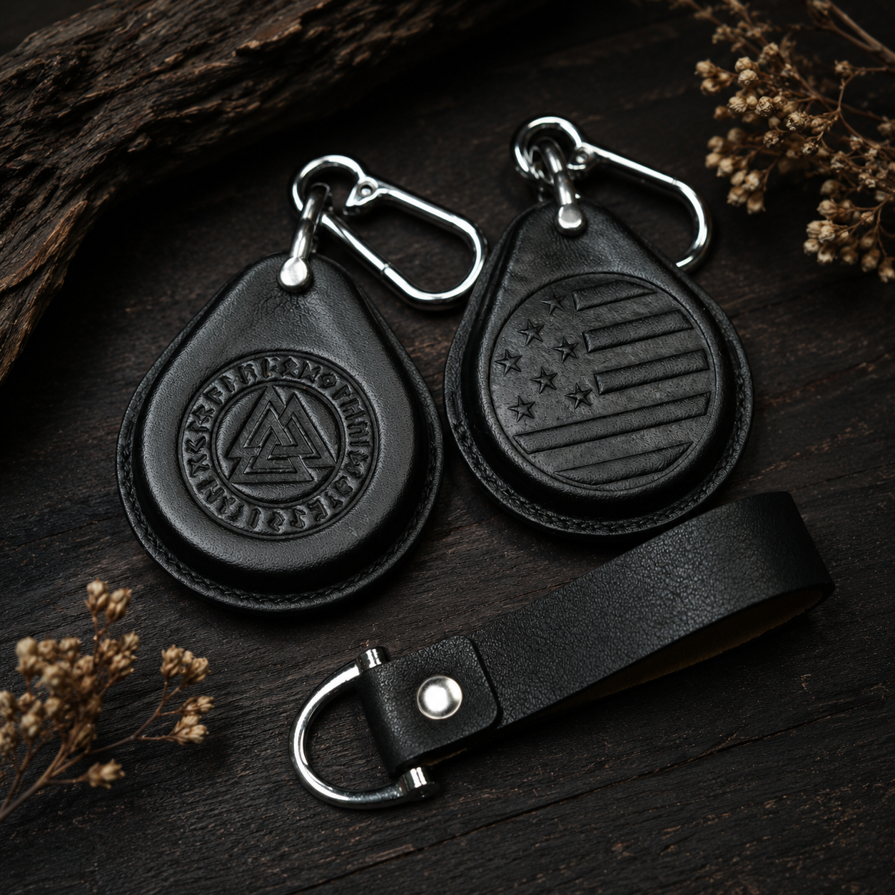 Harley-Davidson keyless fob leather cover
