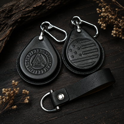 Harley-Davidson keyless fob leather cover