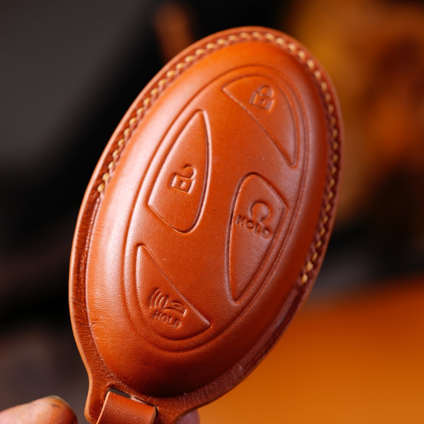Hyundai Sonata Palisade key fob cover leather