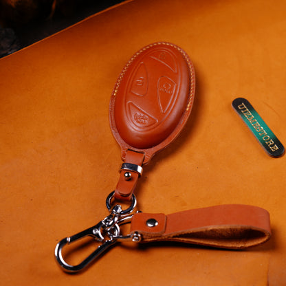 Hyundai smart key case leather