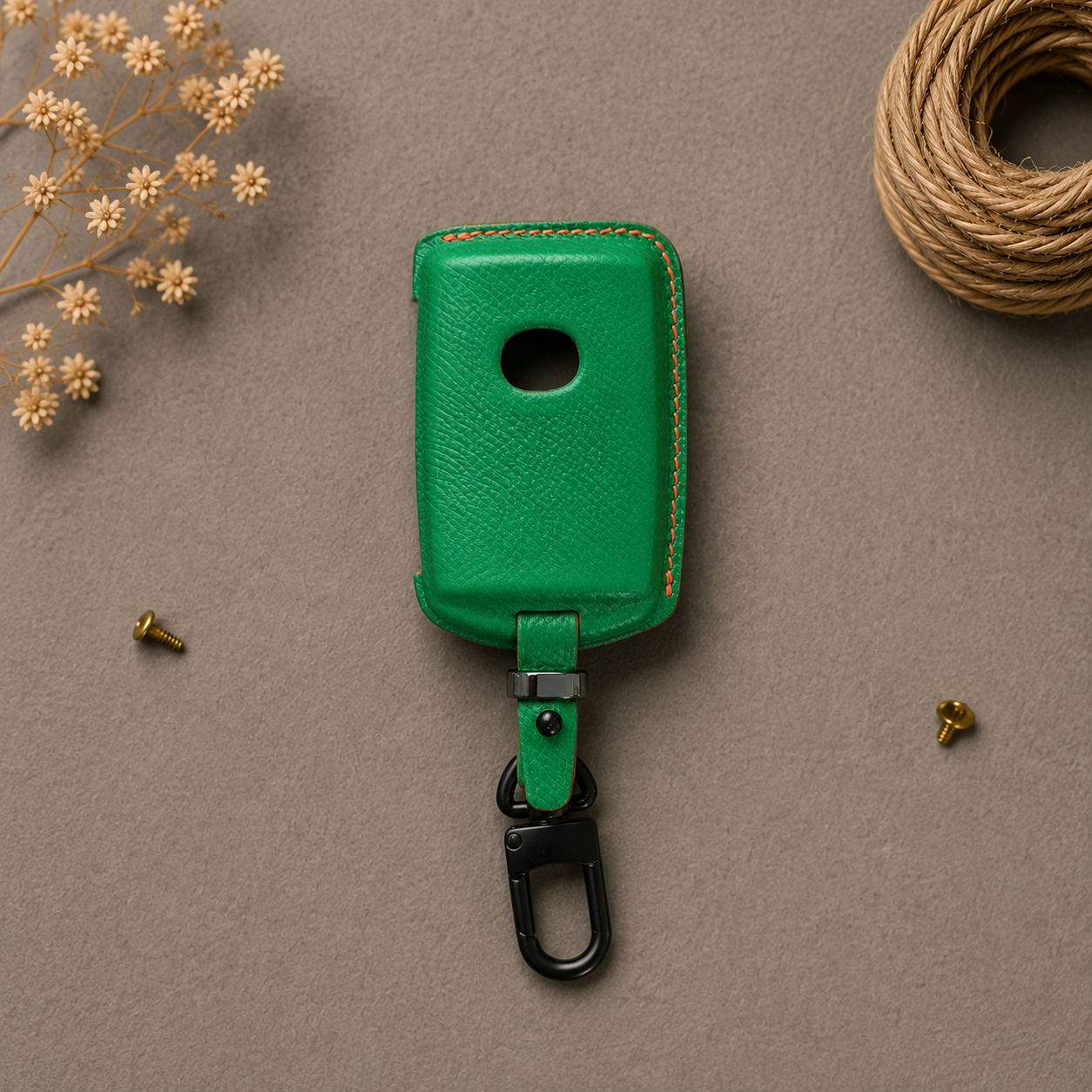Mazda smart key leather cover