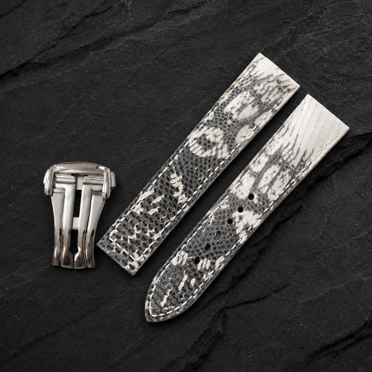 Natural Lizard Leather Watch Strap