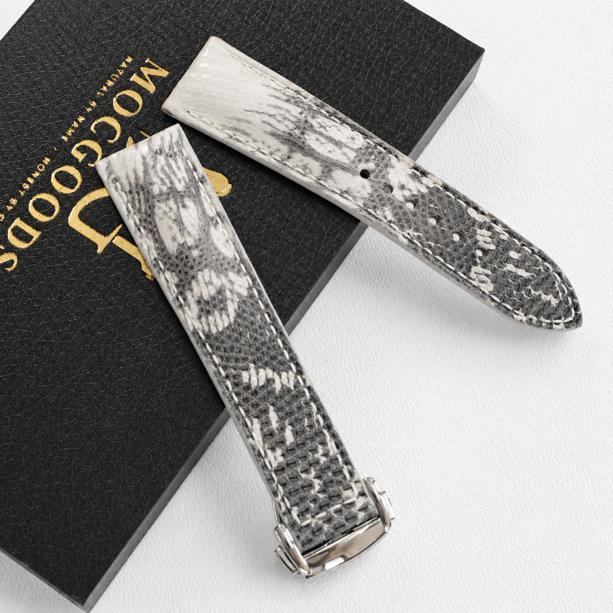 Natural Lizard Leather Watch Strap
