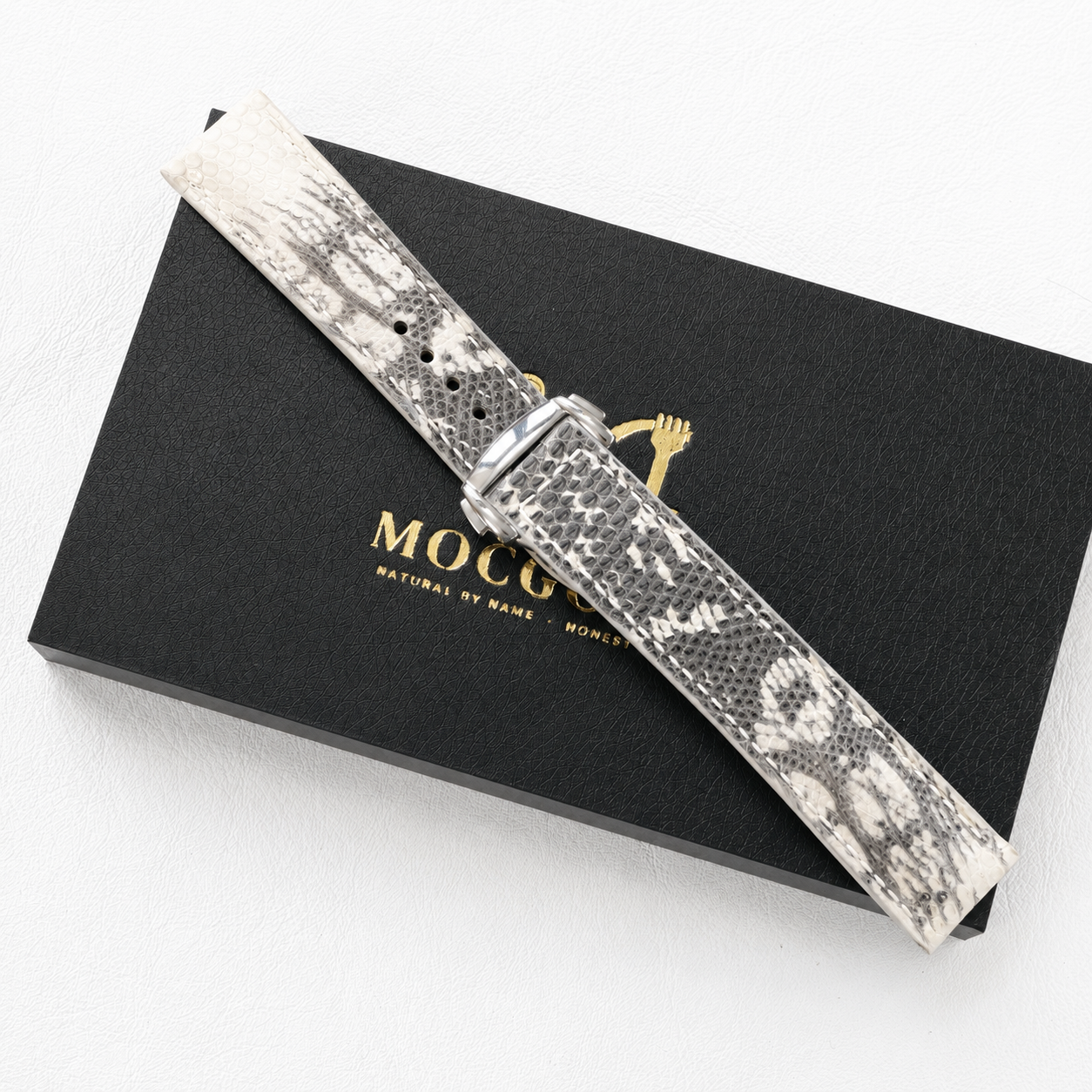 Natural Lizard Leather Watch Strap