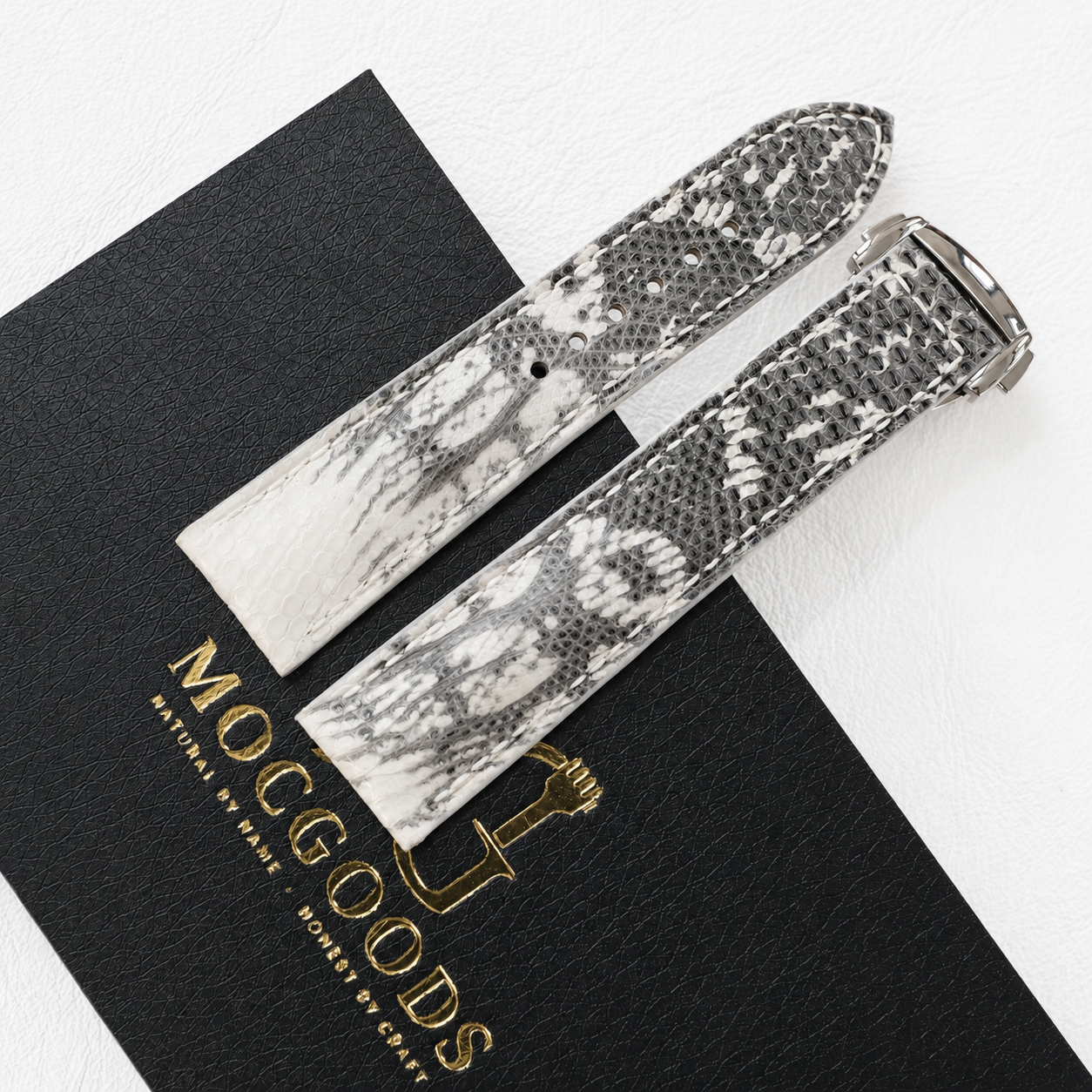 Natural Lizard Leather Watch Strap