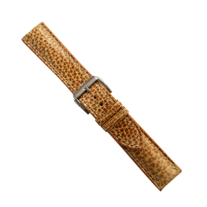 Patina British Tan Italian Leather Watch Strap