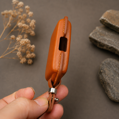 Volvo smart key leather cover
