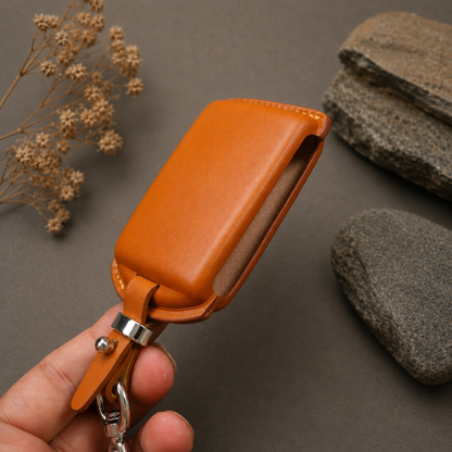 Volvo smart key leather cover