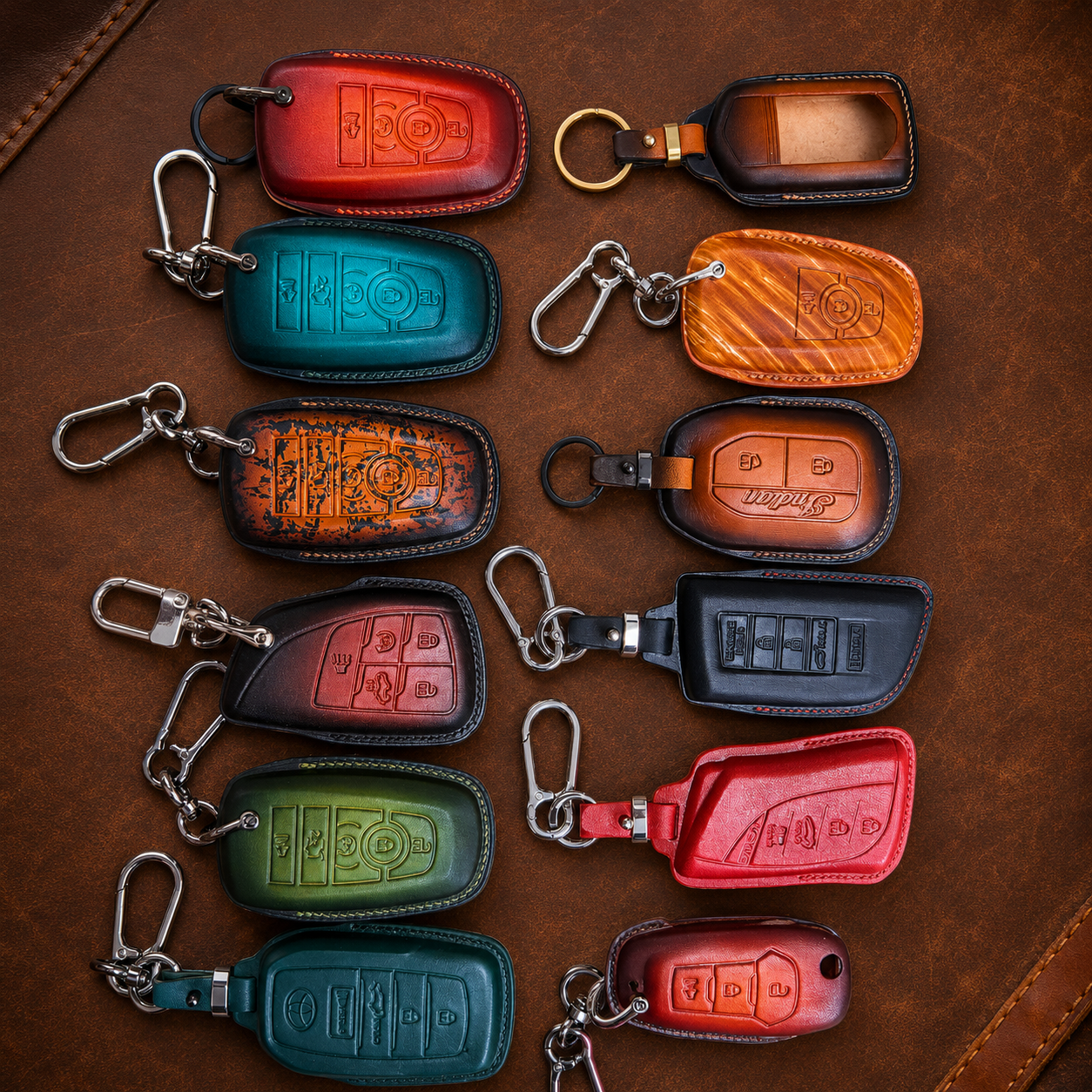 Leather Key Fobs
